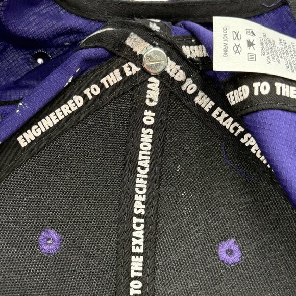 Nike Dri-Fit Club Cap James Madison University JMU Hat Strapback Size M/L Purple - Picture 13 of 13
